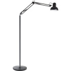 Candeeiro de pé ANTIGONA articulado 1xE27 C.28xL.60xAlt.Reg.cm preto