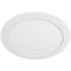 Foco de encastrar LED EVOLUTION redondo 1x12W LED 720lm 3000K Alt.0,2xD.17cm branco