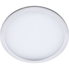 Foco de encastrar MARCO redondo 1x24W LED 1560lm 6000K 120° Alt.0,3xD.29,5cm branco