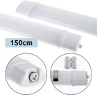 Régua CIANITA 150cm IP65 80W LED 7200lm 6400K C.152,5xL.8,2xAlt.4,8cm branco com conectores rápidos