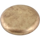 Base estampada para candeeiro de mesa/pé Alt.2,3xD.12cm, em latão bruto