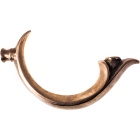 Arm L.17xH.10cm 2 threads 10/100, in raw brass