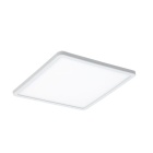 Foco de encastrar PROVIDENCIA quadrado 1x8W LED 586lm 4000K C.11,8xL.11,8xAlt.1cm branco