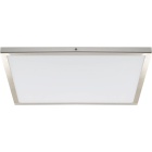 Surface Mounted Panel TOLSTOI 50x50 1x48W LED 3840lm 3000K 120° L.50xW.50xH.2,3cm Satin Nickel