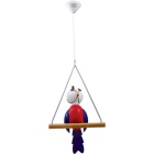 Suspensão JARDIM 1xE27 C.30xL.11xAlt.Reg.cm multicores