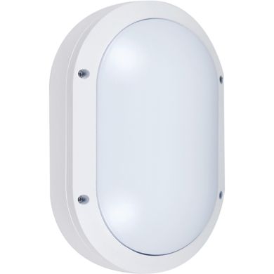 Wall Lamp AMAZONAS large IP54 1xE27 L.18,5xW.9xH.28cm Aluminum + Polycarbonate White