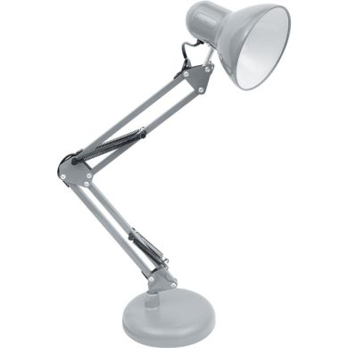 Table Lamp ANTIGONA articulated 1xE27 L.15xW.12,5xH.Reg.cm Silver