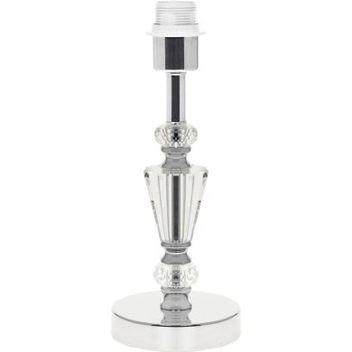 Base para candeeiro de mesa SALIR 1xE27 Alt.32xD.12cm cromado