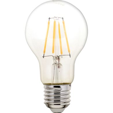 Light Bulb E27 (thick) GLS (standard) CLASSIC LED 4W 2700K 470lm Transparent