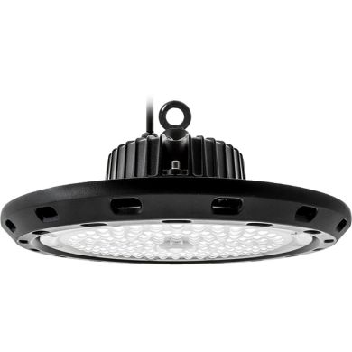 Campana SUPERVISION IP65 1x150W LED 15000lm 6400K 90° Al.17xD.34cm Negro