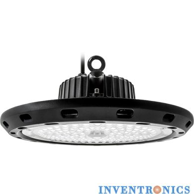 Campana MEGAVISION IP65 1x250W LED 25000lm 6400K 90° Al.22xD.39cm Negro