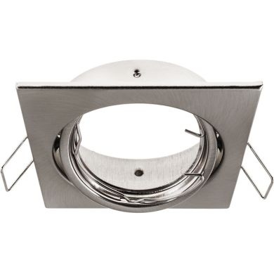 Aro de encastrar INTAKE quadrado rotativo C.8xL.8xAlt.2,1cm níquel