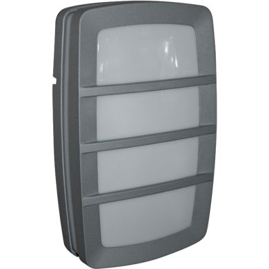Wall Lamp ANTUÃ IP54 2xE27 L.19xW.9,5xH.30cm Metal+Plastic Grey