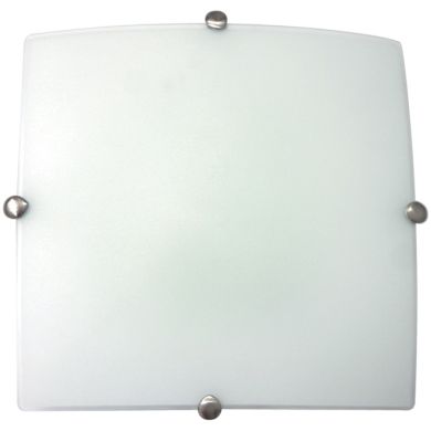Plafond RECIFE pequeno 1xE27 C.25xL.25xAlt.5cm opaco