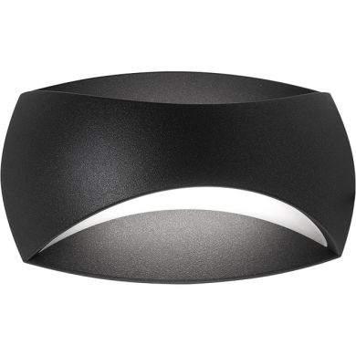 Aplique MERIDIAN IP65 1x15W LED 1800lm 3000K C.25xL.11xAlt.15cm antracite