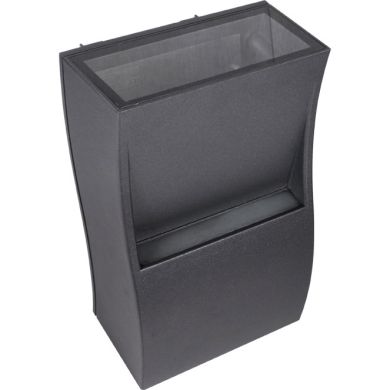 Aplique PINUP IP65 1xGX24q 4-pin L.20,5xAn.20xAl.36cm Antracita