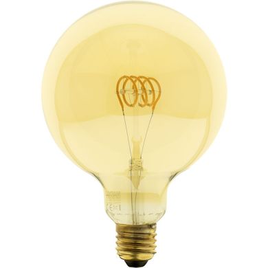 Light Bulb E27 (thick) Globe CLASSIC DECOLED Dimmable D125 5W 1800K 280lm Amber