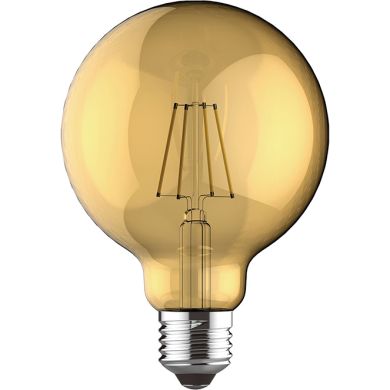 Lâmpada E27 (grosso) Globo VALUE VINTAGE LED D95 4W 2200K 330lm Ambar