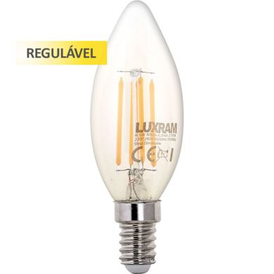 Light Bulb E14 (thin) Candle VALUE CLASSIC LED Step Dimmable 6.5W 2700K 806lm