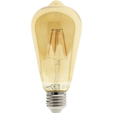 Lâmpada E27 (grosso) JADIR LED 4W 2200K 200lm 270°Ambar