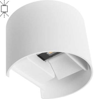 Aplique SIMONTE IP54 2x3W LED 560lm 6000K L.14xAn.11,5xAl.10cm Blanco