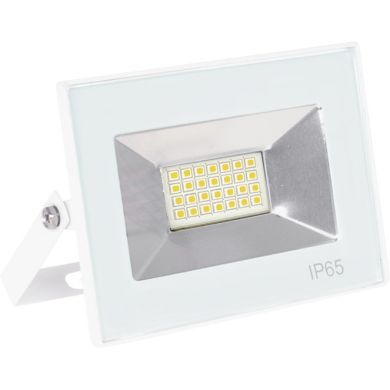 Projector TARIN IP65 1x20W LED 1000lm 6500K 120°C.11,5xL.3xAlt.8,5cm branco