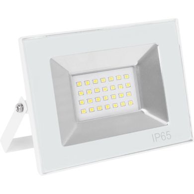 Projector TARIN IP65 1x30W LED 1500lm 3000K 120°C.14,5xL.3xAlt.10,5cm branco