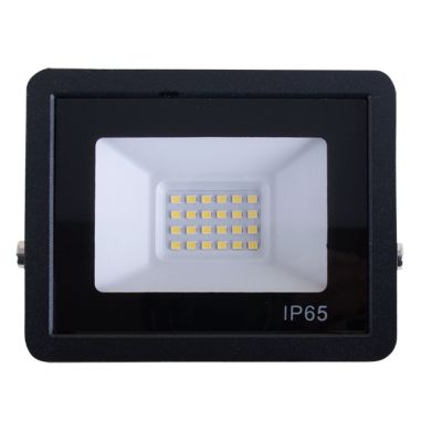 Projector TUMUT IP65 20W LED 1500lm 6400K C.12,7xL.2,9xAlt.9,4cm preto