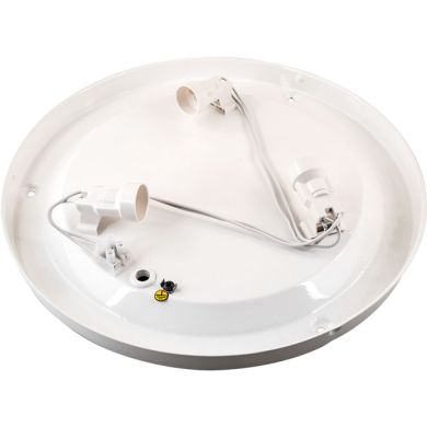 Base para plafond MARIM 3xE14 Alt.5,5xD.31,5cm branco