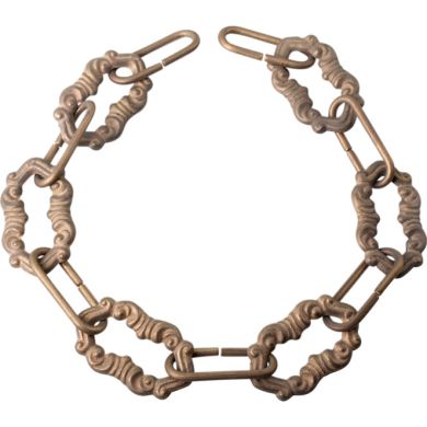 Chain with 6+7 rings with 4mm diameter, L.3.6xH.5.6cm