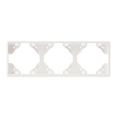 Triple Horizontal Frame APOLO5000 in white