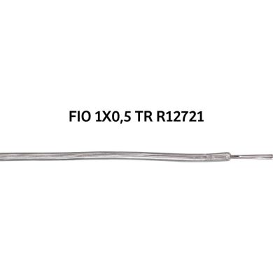 Round wire 1x0,5mm2 transparent