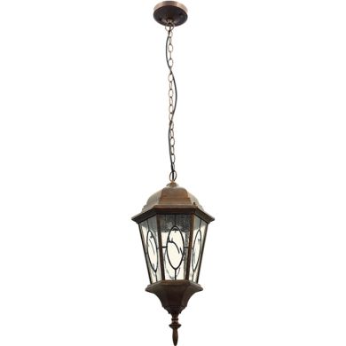 Colgante SOAJO 1xE27 Al.Reg.xD.25cm Marron