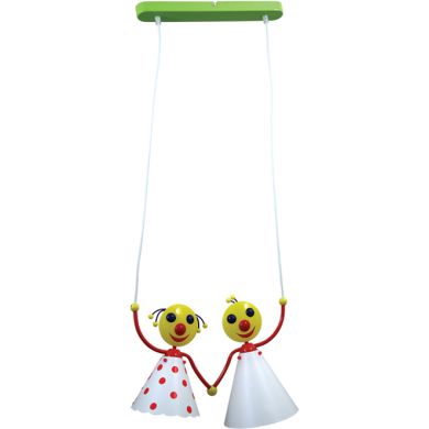 Pendant Light SMILE 2xE14 L.40xW.17,5xH.Reg.cm Multicolors