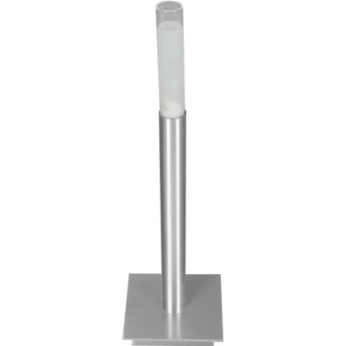 Candeeiro de mesa DINA quadrado 1xG9 C.13xL.13xAlt.46cm níquel