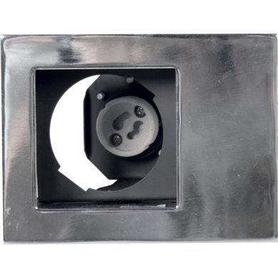 Downlight Empotrable PROMETHEUS 1xGU10 L.12xAn.9xAl.0,2cm Cromo