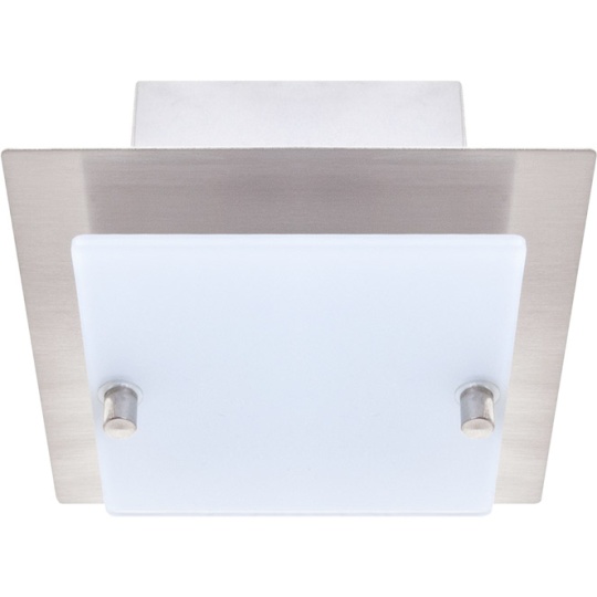 Plafond LARGO 1xG9 L.13xW.13xH.6cm Satin Nickel