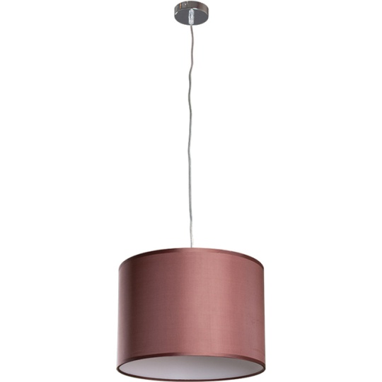 Suspensão NICOLE 1xE27 Alt.Reg.xD.30cm cor chocolate