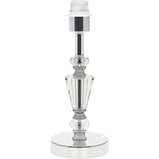 Base para candeeiro de mesa SALIR 1xE27 Alt.32xD.12cm cromado