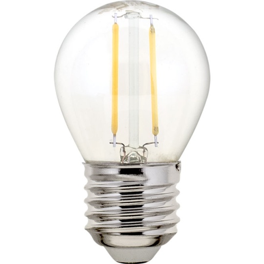 Light Bulb E27 (thick) Ball CLASSIC LED 2W 4000K 250lm Transparent