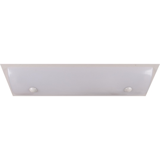 Plafond DOLOMITE 2xG13 T8 60cm C.71xL.24xAlt.7cm acrílico branco