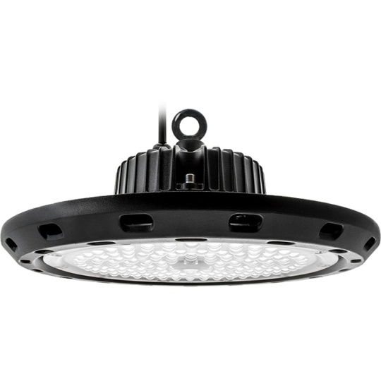 Campana SUPERVISION IP65 1x150W LED 15000lm 6400K 90° Al.17xD.34cm Negro