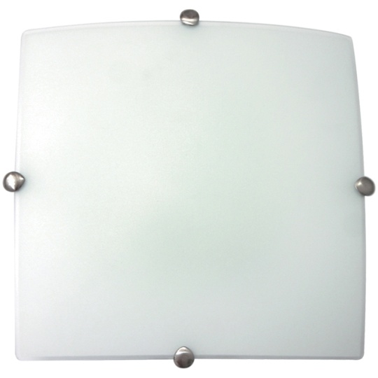Plafond RECIFE pequeno 1xE27 C.25xL.25xAlt.5cm opaco