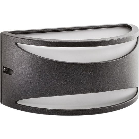 Aplique MERIDIAN IP65 1xE27 L.25xAn.13,5xAl.12cm Antracita