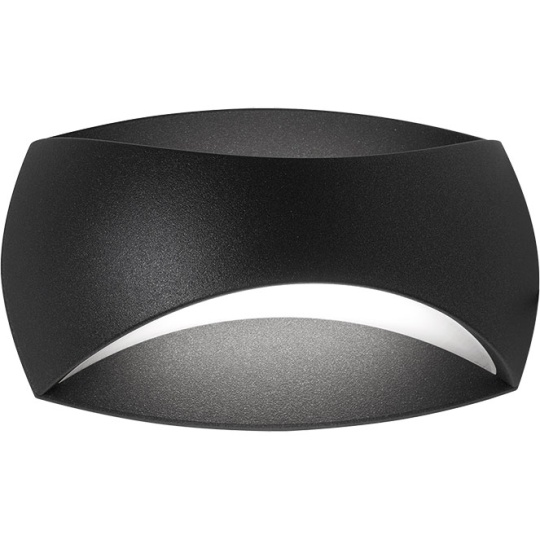 Aplique MERIDIAN IP65 1x15W LED 1800lm 3000K C.25xL.11xAlt.15cm antracite
