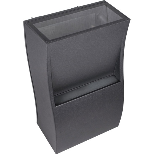 Aplique PINUP IP65 1xGX24q 4-pin L.20,5xAn.20xAl.36cm Antracita