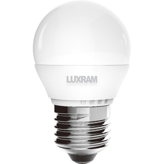 Light Bulb E27 (thick) Ball HIVISION LED 6.5W 3000K 806lm White
