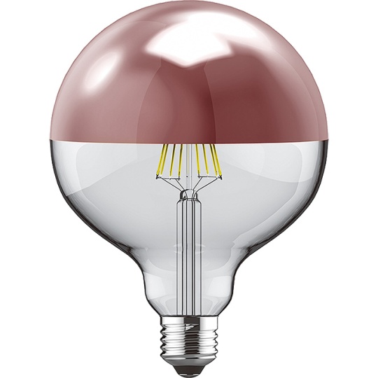 Light Bulb E27 (thick) Globe CLASSIC TOPLED Dimmable D125 8W 2700K 700lm Bronze