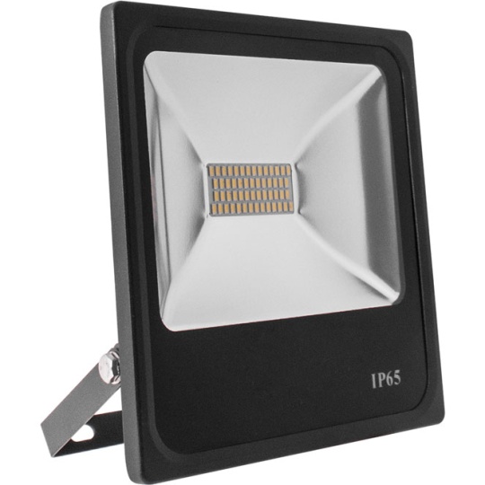 Projector TRENT IP65 1x30W LED 1740lm 6400K C.22,5xL.5xAlt.23,5cm preto