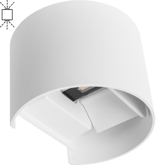 Wall Lamp SIMONTE IP54 2x3W LED 560lm 3000K L.14xW.11,5xH.10cm White